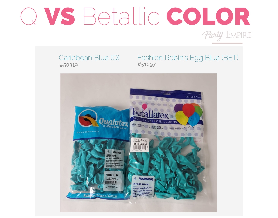 Q vs Betallic Robins Egg Blue