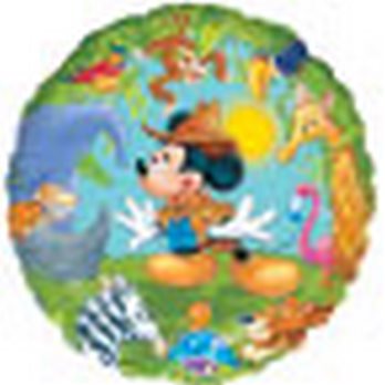 18" Foil - Mickey Safari balloon foil balloons