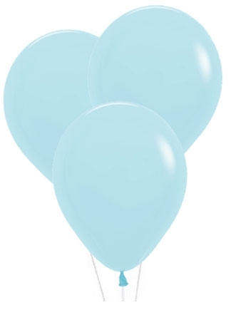 Sempertex 11" Pastel Matte Blue  Balloons