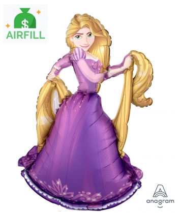 Rapunzel Large Air-fill Self-Sealing  Balloon