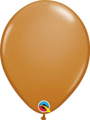 Q (100) 11" Fashion Mocha Brown balloons latex balloons