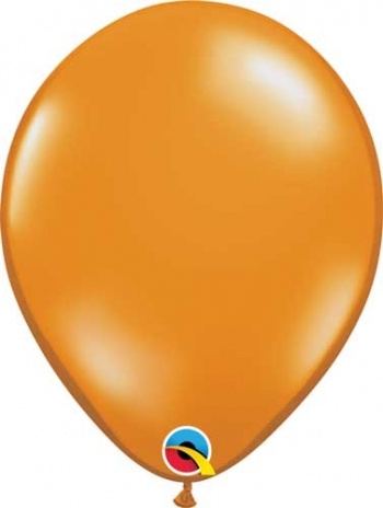 Q   Jewel Mandarin Orange balloons QUALATEX