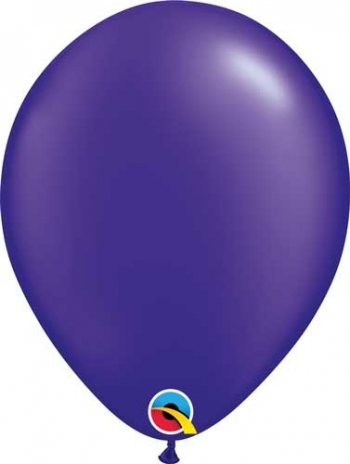 Q (100) 11" Pearl Quartz Purple balloons latex balloons