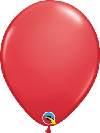 Q   Standard Red balloons QUALATEX