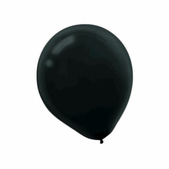 ECONO (100) 12" Black balloons latex balloons