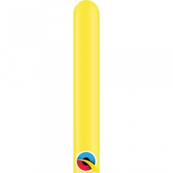 Q  160 Standard Yellow balloons QUALATEX