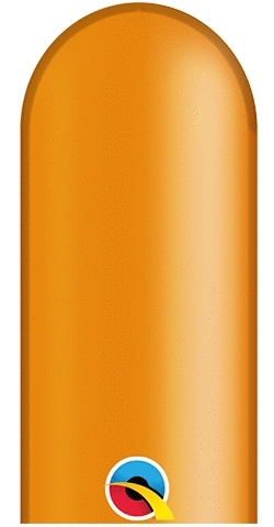 Q  350 Jewel Mandarin Orange QUALATEX