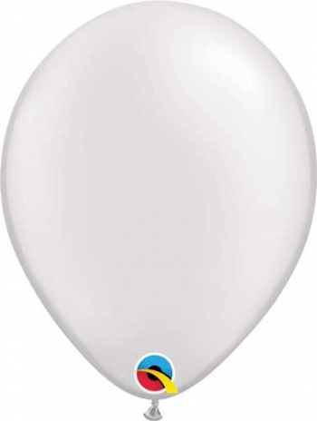 Qualatex 5" Pearl White  Balloons
