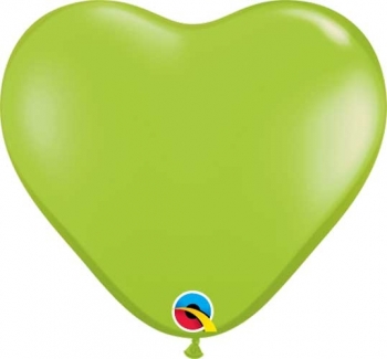Fashion Heart - Lime Green balloons QUALATEX
