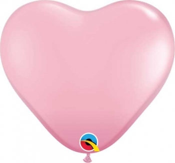 Heart Standard Pink balloons QUALATEX