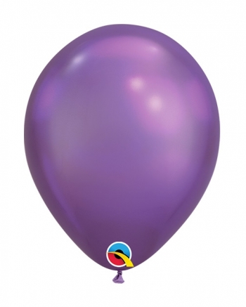 Q   Chrome Purple Balloons balloons QUALATEX