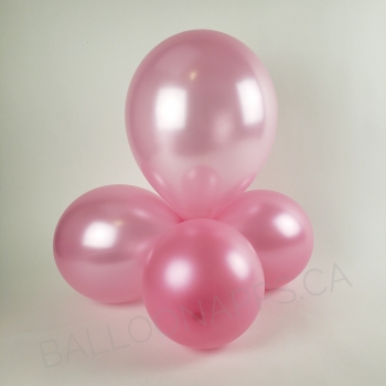 ECONO (100) 12" Pearl Pink balloons latex balloons
