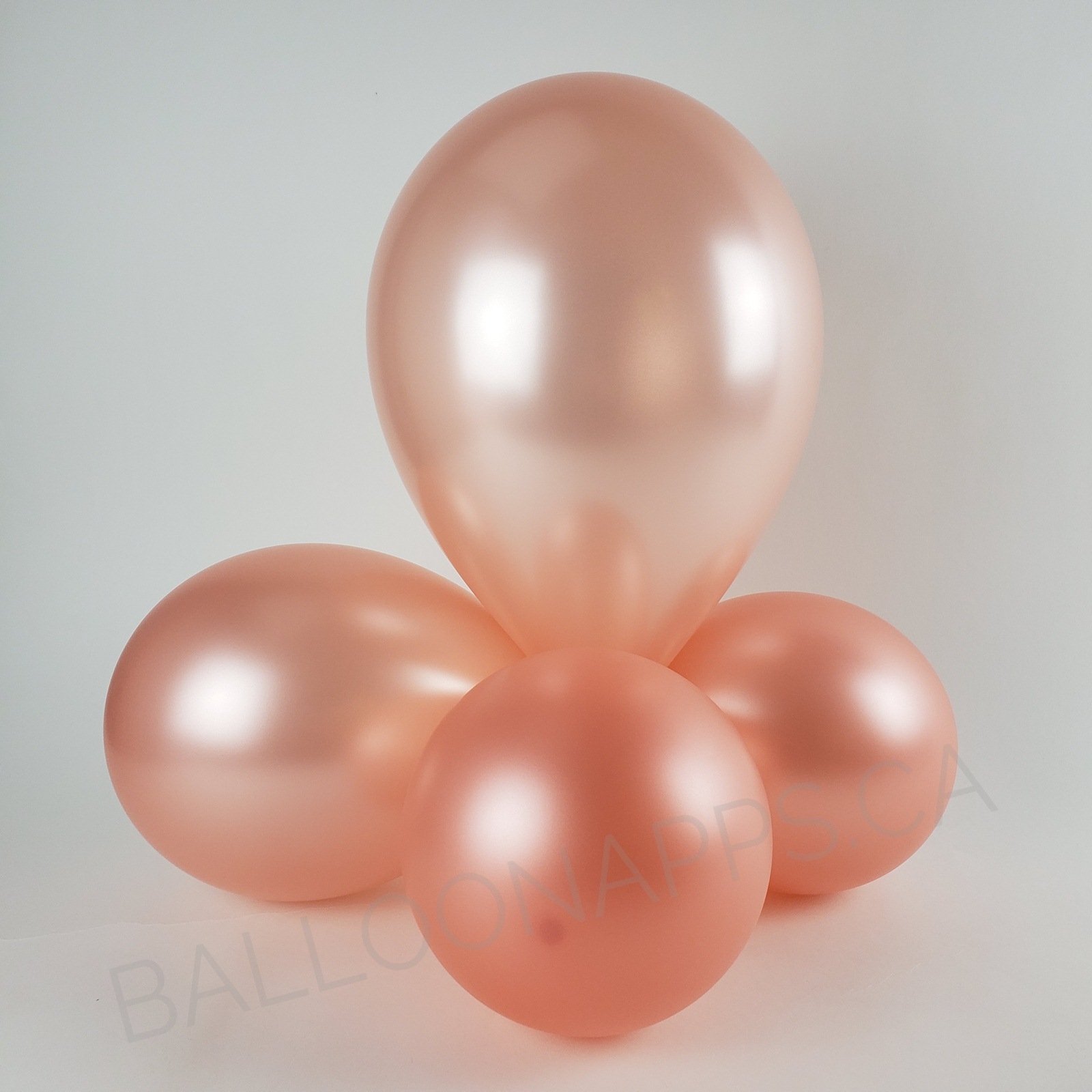 balloon texture Sempertex 260 Metallic Rose Gold