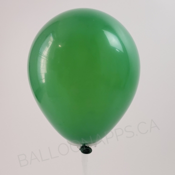 Q (100) 11" Standard Green balloons latex balloons