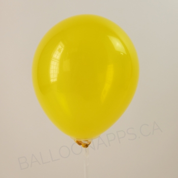 Q (100) 11" Jewel Citrine Yellow balloons latex balloons
