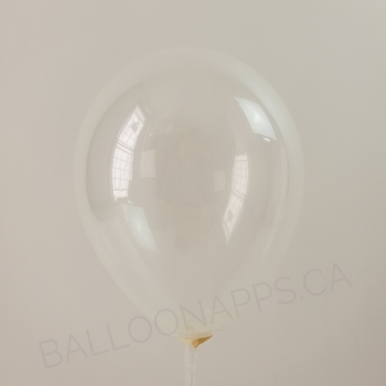 Q (100) 11" Jewel Diamond Clear balloons latex balloons