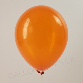Q (100) 11" Jewel Mandarin Orange balloons latex balloons