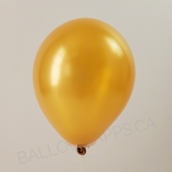 Q (100) 11" Pearl Gold balloons latex balloons