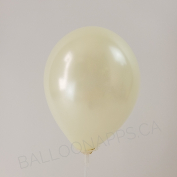 Q (100) 11" Pearl Ivory balloons latex balloons