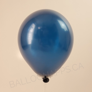 Q (100) 11" Pearl Midnight Blue balloons latex balloons