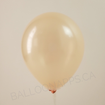 Q (100) 11" Pearl Peach balloons latex balloons