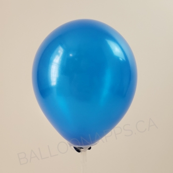 Q (100) 11" Pearl Sapphire Blue balloons latex balloons