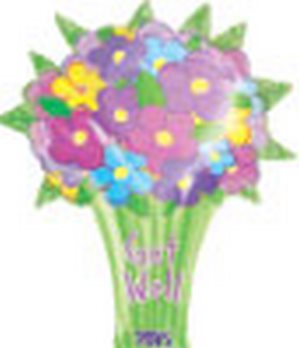 Super Shape G - Get Well Bouquet balloon foil balloons