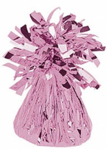 (12) Foil Weights - 6 oz - Pink balloon accessories