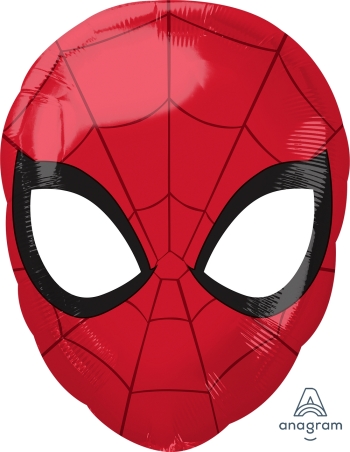 12"x17" Spider Man Animated Mask balloon  Balloon