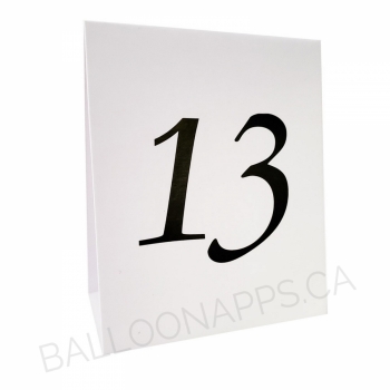 (12) Placecards #13-24 tableware