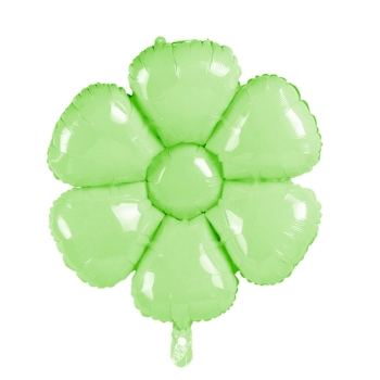 Daisy Flower Lime Green Balloon Air-Fill unpacked BRANDLESS