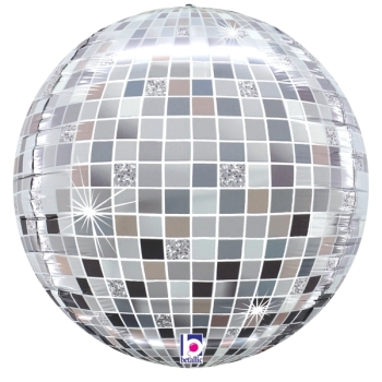 Dimensionals Disco Ball Globe Orbz Balloon BETALLIC