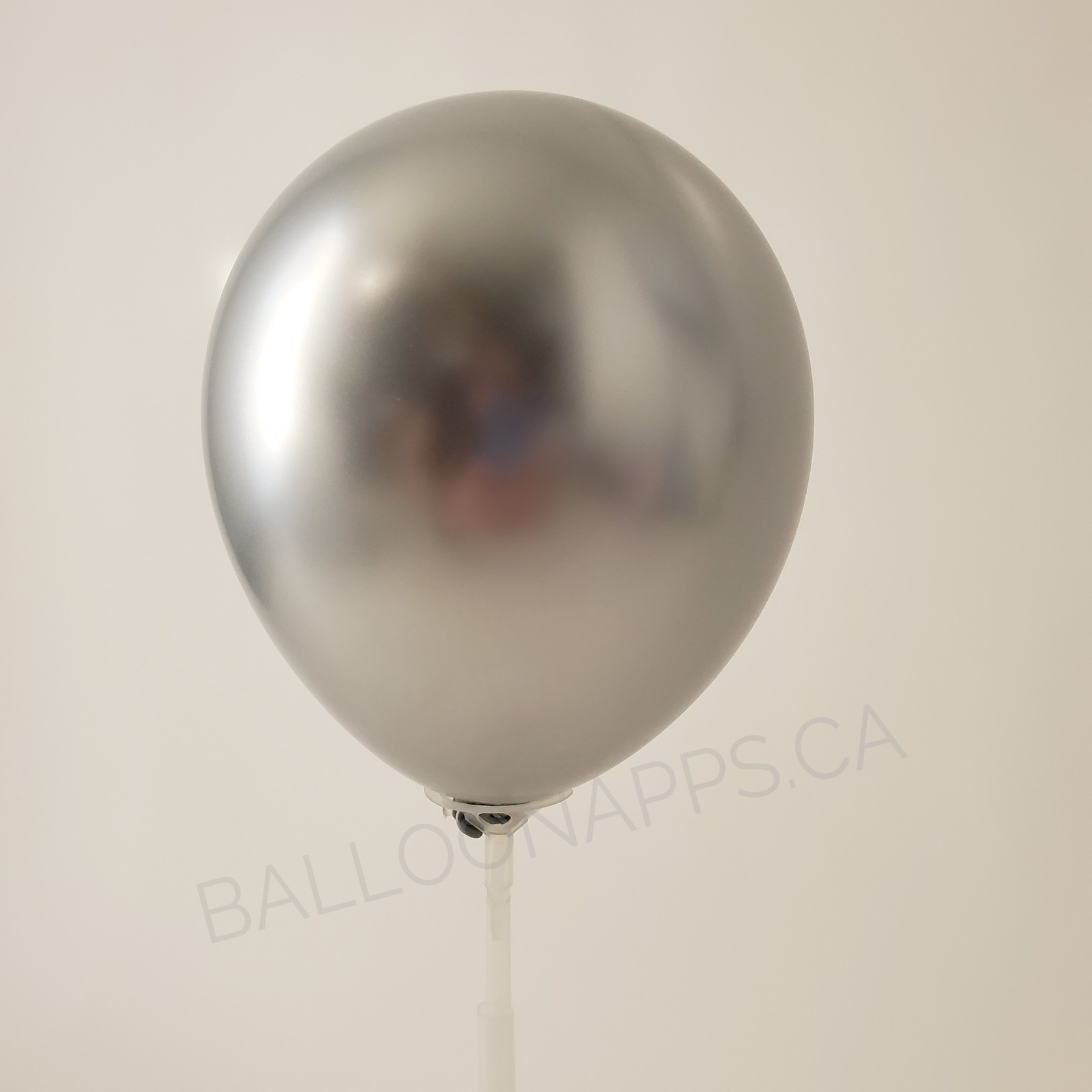 balloon texture Q (100) 260 Chrome Silver balloons