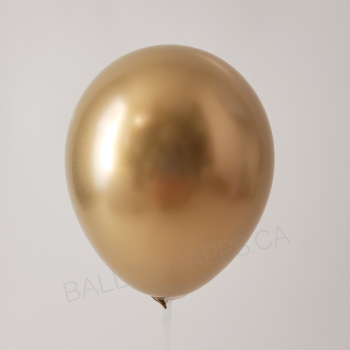 Q (100) 11" Chrome Gold balloons latex balloons