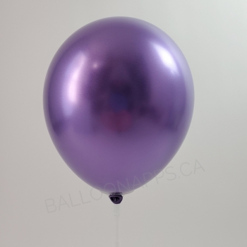 Q (100) 11" Chrome Purple Balloons balloons latex balloons