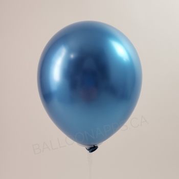 Q (100) 11" Chrome Blue Balloons balloons latex balloons