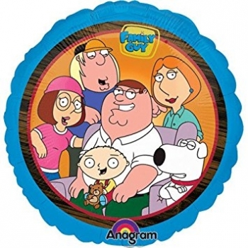 Foil - Family Guy - All Characters balloon ANAGRAM