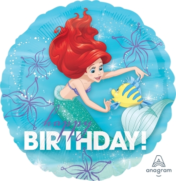 Ariel Dream Big Happy Birthday balloon ANAGRAM