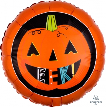 EEK Pumpkin Halloween balloon ANAGRAM