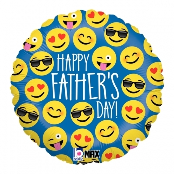 Father's Day Emoticons Emoji balloon BETALLIC