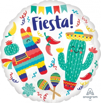 18" Fiesta Party balloon foil balloons