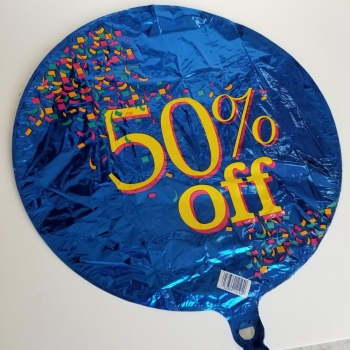 18" Foil - 50% off Sale balloon foil balloons