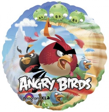 18" Foil - Angry Birds balloon foil balloons