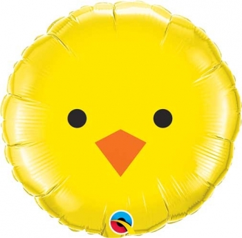 Foil - Baby Chick Face Foil Balloons balloon QUALATEX