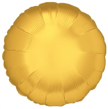 18" Foil Circle - Metallic Gold balloon foil balloons