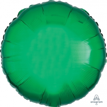 18" Foil Circle - Metallic Green balloon foil balloons