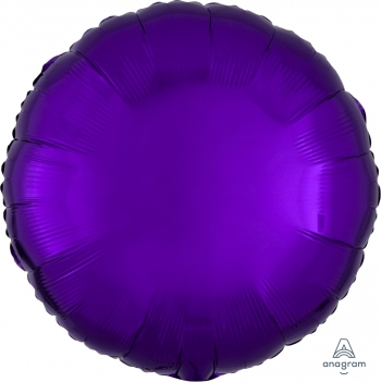 Foil Circle - Metallic Purple balloon ANAGRAM