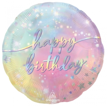 18" Foil Happy Birthday Luminous Birthday balloon foil balloons