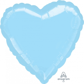 Foil Heart - Metallic Pearl Pastel Blue ANAGRAM