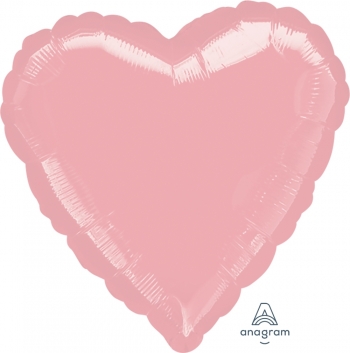 Foil Heart - Pastel Pink balloon ANAGRAM